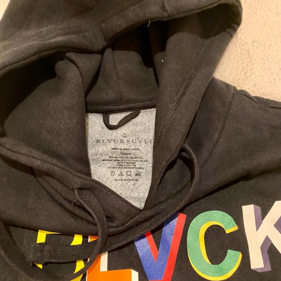BLVCK Logo Hoodie. Mens, never worn. - Picture 2 of 2
